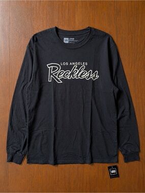 Los Angeles Men's Black Long Sleeve Graphic Shirt Sz L NWT